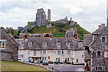 SY9582 : The Ruins of Corfe Castle by Peter Jeffery