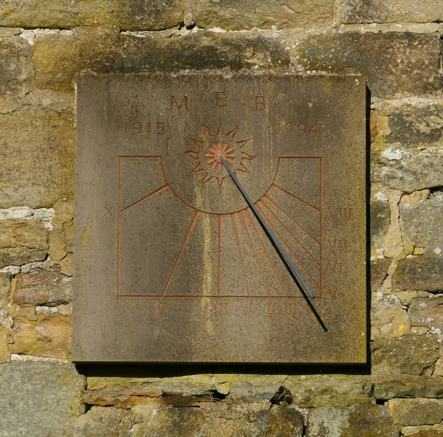 Sundial at East Riddlesden Hall