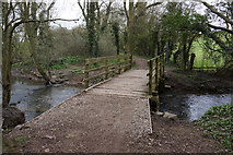 SE4740 : Site of Bloody Bridge over Cock Beck on Old London Road by Ian S