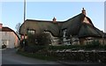 Thatched house on Idstone Road, Ashbury