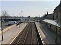 Looking east from Worksop station footbridge