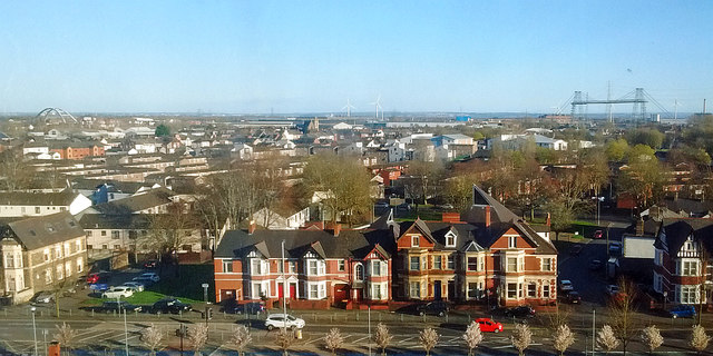 View across Pillgwenlly, Newport