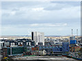 View east-south-east from Granary Wharf