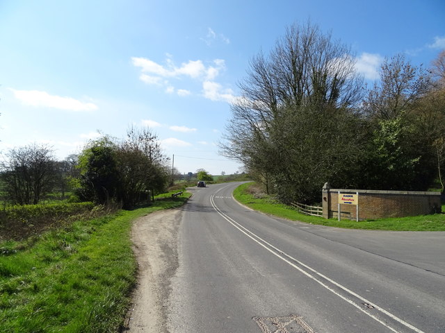 B4368 near Culmington Manor © JThomas cc-by-sa/2.0 :: Geograph Britain ...