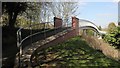 Footbridge over the A617