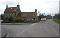 Houses at junction of Church Road and Sunnyside