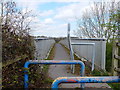 Footbridge over the M60 North of Wardley