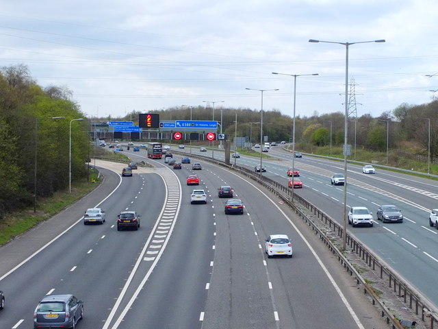M60 and A580 Slip Road