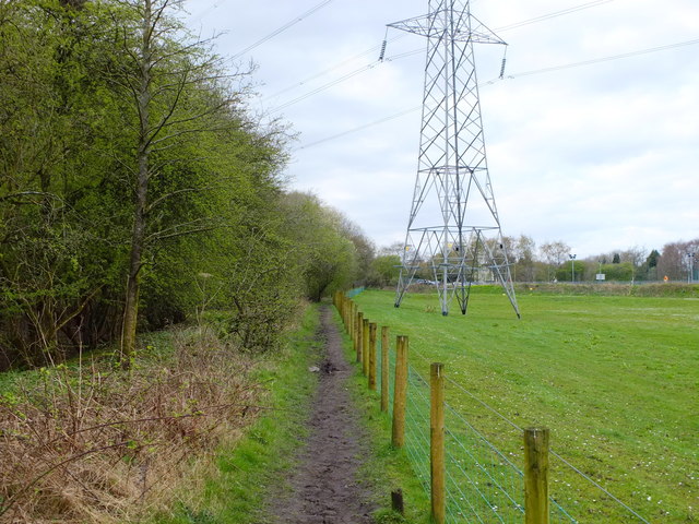 Path between Ryder's Farm and Manor Farm, Clifton Moss