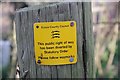 Footpath Diverted Sign