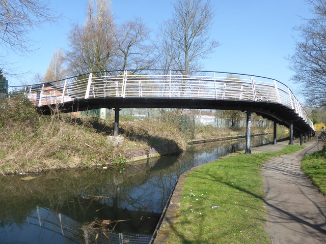 Foot bridge Wyrley & Essington Canal, Wednesfield