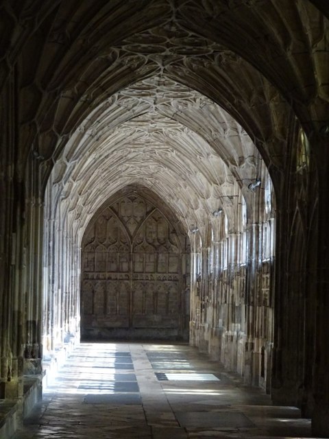 The cloisters, Gloucester Cathedral