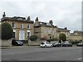 Large Georgian houses on Bathwick Hill