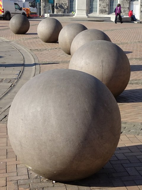 Spheres in Victoria Square