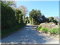 Minor road off the B4378 towards Bourton Westwood