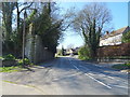 Bridge abutment on Victoria Road, Much Wenlock