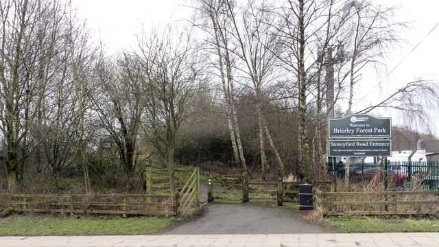 Entrance To Brierley Forest Park © Alan Walker Cc By Sa20 Geograph Britain And Ireland 2038