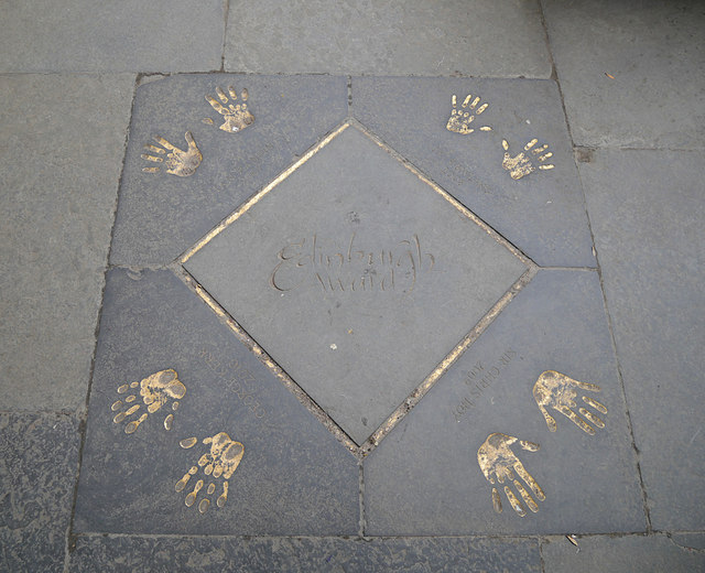 The Edinburgh Award handprints 1