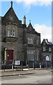 Polling station in a Grade II listed building, Oliphant Circle, Newport