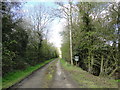 Private road to Quidney farm