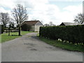 Entrance to Barton House, Ovington