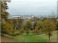 View north-east from Greenwich Park