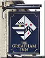 Greatham Inn Pub Sign in Hampshire