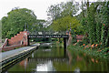 Canal bridge in Hanley Park, Stoke-on-Trent