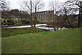 SK2083 : River Derwent at Bamford Mills by Ian S