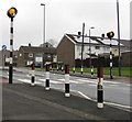 Zebra crossing, Upper High Street, Rhymney