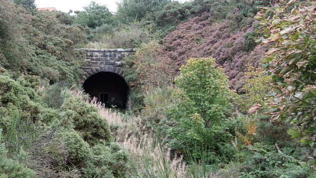 Northern Portal of disused Ravenscar railway tunnel