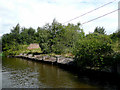 Derelict canal wharf near Mount Pleasant, Stoke-on-Trent