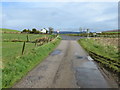 Minor road joining the B842 near to Auchencorvie Cottages