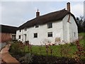 Thatched farmhouse at Coursley