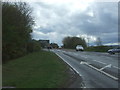 Looking south on the A49