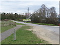 SE7973 : Highway boundary markers near Malton by Malc McDonald