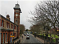 Surrey Quays Road by former dock offices