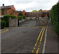 No parking in this corner of Hatherleigh Road, Abergavenny