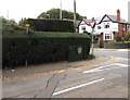 Dark green northern end of Hatherleigh Road, Abergavenny