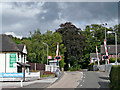 Station Road in Barlaston, Staffordshire