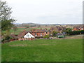 Looking over Severn Stoke to the Severn flood plain