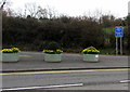 Caerphilly Road flower tubs, Rhiwderin