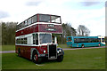 Vintage Wigan bus at Kent County Showground, Detling