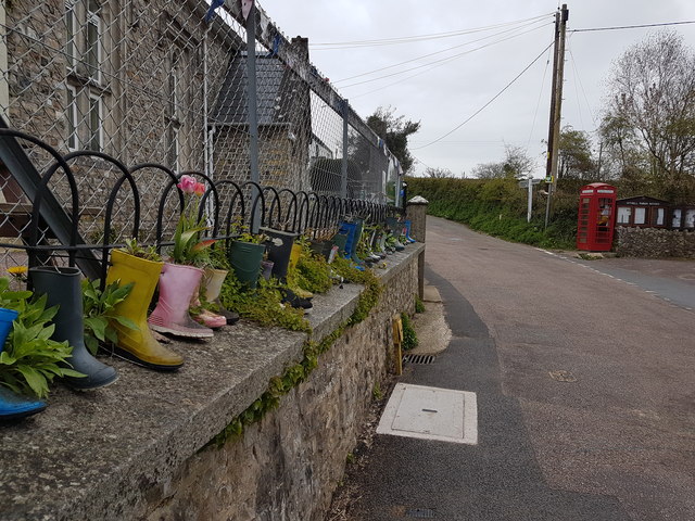 Wellies on the Wall