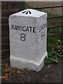 Old Milestone by the A253, Ramsgate Road, Sarre