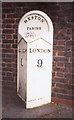 Old Milepost by the A315, London Road, Hounslow