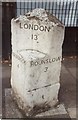 Old Milestone by Bath Road, Harlington Corner, Heathrow