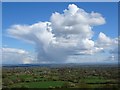 SO7637 : Clouds above the Cotswold Hills by Philip Halling