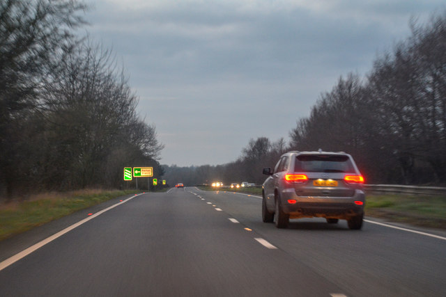 Test Valley : The A303 © Lewis Clarke cc-by-sa/2.0 :: Geograph Britain ...