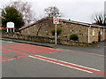 40mph speed limit sign near Chestnut House, Hope, Flintshire